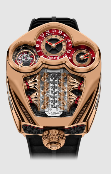 (image for) Jacob & Co. bugatti tourbillon ROSE GOLD BU300.40.AA.AA.A Replica Watch